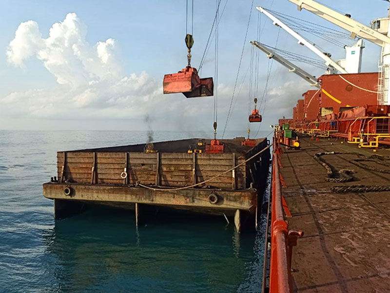 Stevedoring services solutions coal transshipment 1 DDE